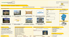 Desktop Screenshot of bangaloreproperties.com
